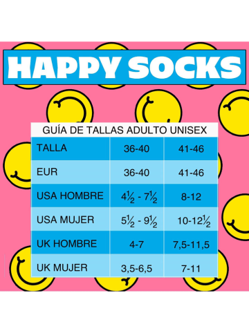 Happy Socks Skarpety (2 pary) w kolorze granatowym