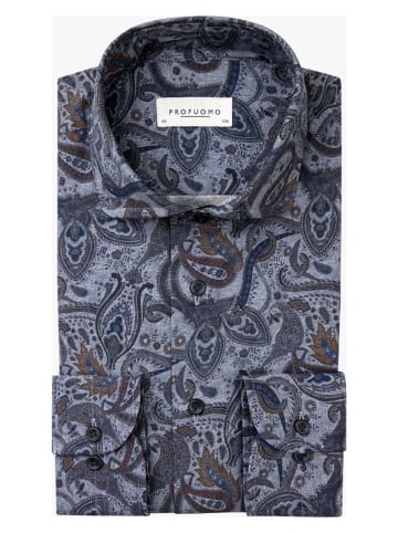 PROFUOMO Blouse blauw