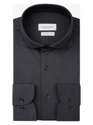 PROFUOMO Hemd in Schwarz