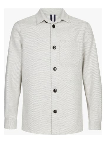 PROFUOMO Hemdjacke in Hellgrau