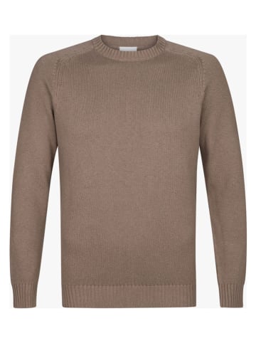 PROFUOMO Pullover in Hellbraun