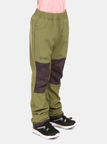 Kilpi Softshellhose "Rizo" in Khaki/ Schwarz