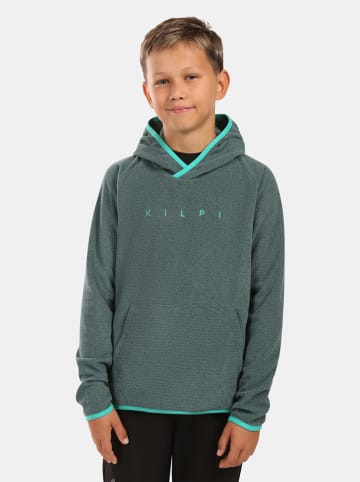 Kilpi Bluza polarowa "Flond" w kolorze zielonym