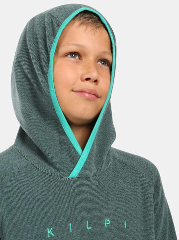 Kilpi Bluza polarowa "Flond" w kolorze zielonym