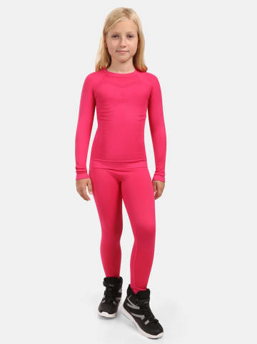 Kilpi Legginsy termiczne "Oline" w kolorze różowym