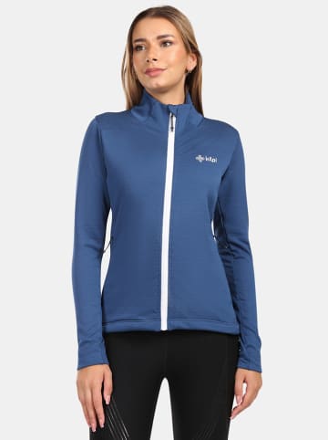 Kilpi Fleecejacke "Skathi" in Blau/ Weiß