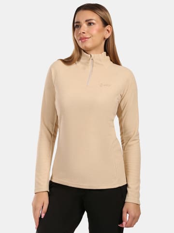 Kilpi Bluza polarowa "Almeri" w kolorze beżowym
