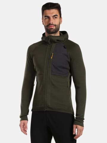 Kilpi Fleecejacke "Merini" in Dunkelgrün