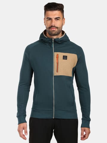 Kilpi Sweatvest "Balu" groen/beige