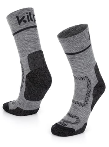 Kilpi Funktionssocken "Steyr" in Schwarz/ Grau