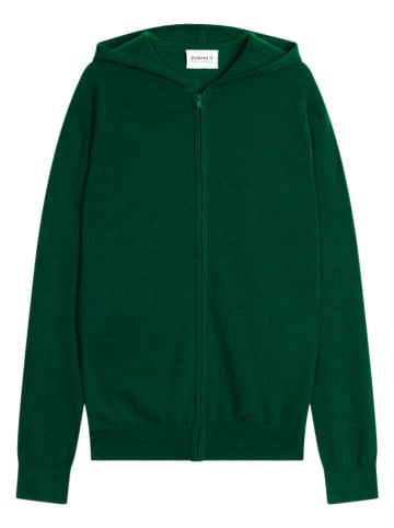 Perfect Cashmere Kaschmir-Cardigan "Eldo" in Grün
