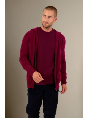 Perfect Cashmere Kaschmir-Cardigan "Eldo" in Bordeaux