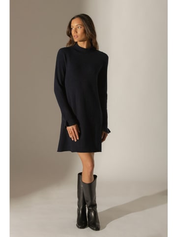 Perfect Cashmere Kasjmieren jurk "Lyamia" donkerblauw