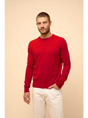 Just Cashmere Kaschmir-Pullover "Howard" in Rot