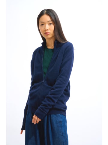 AUTHENTIC CASHMERE Kaschmir-Cardigan "Thalun" in Dunkelblau