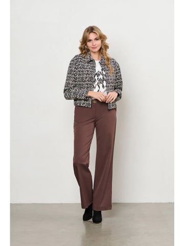 &Co Woman Blouson "Paloma" in Schwarz/ Creme