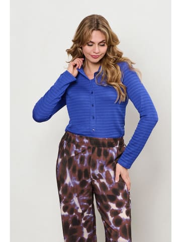 &Co Woman Broek bruin/paars
