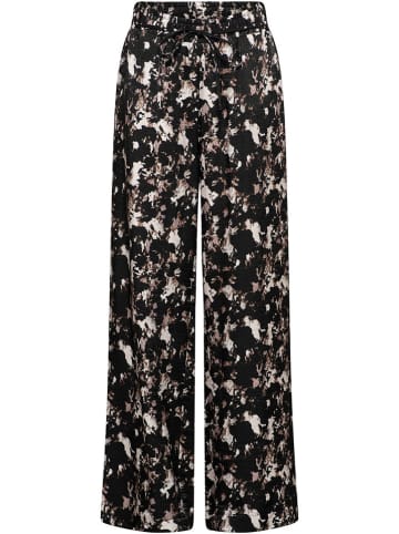 &Co Woman Broek "Solana" bruin/zwart