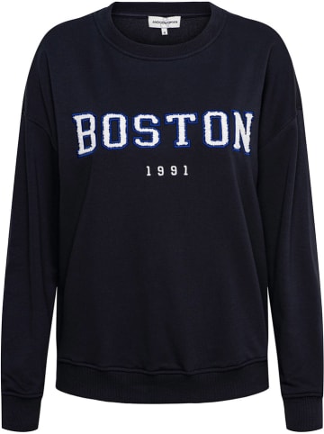 &Co Woman Sweatshirt "Boston" in Dunkelblau
