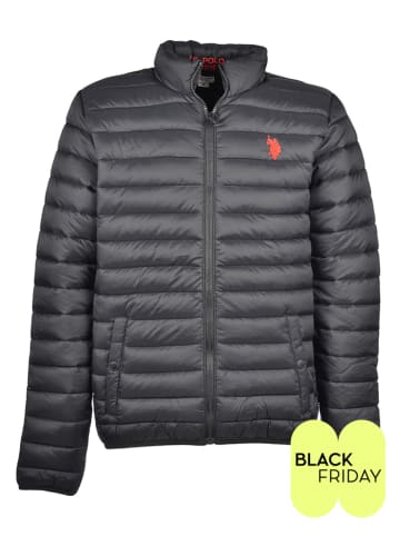 U.S. Polo Assn. Steppjacke in Schwarz