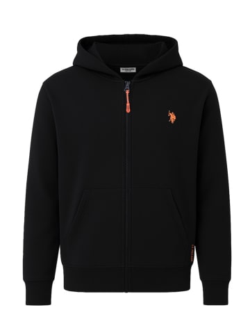 U.S. Polo Assn. Sweatjacke in Schwarz