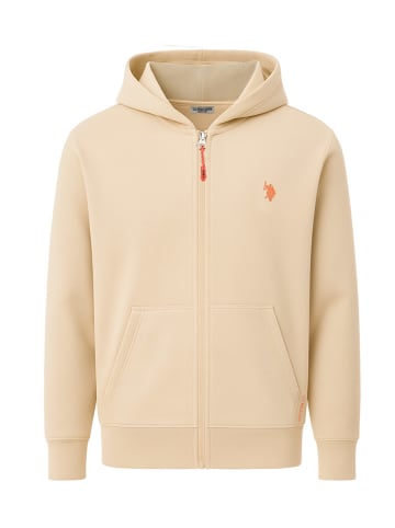 U.S. Polo Assn. Sweatjacke in Beige