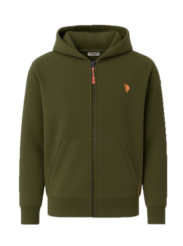 U.S. Polo Assn. Bluza w kolorze oliwkowym