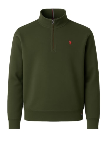 U.S. Polo Assn. Sweatshirt in Oliv