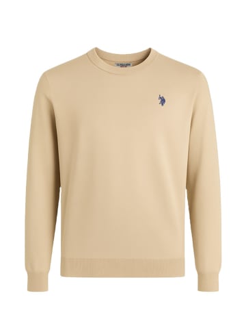 U.S. Polo Assn. Sweter w kolorze beżowym