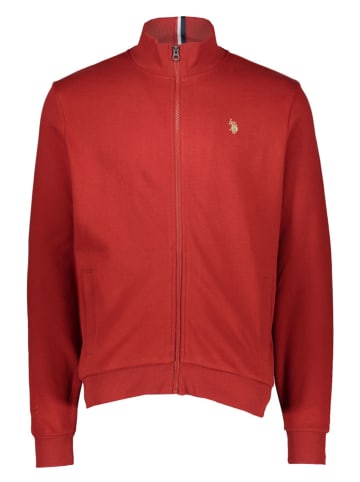 U.S. Polo Assn. Sweatjacke in Rot
