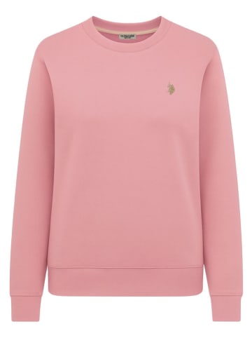 U.S. Polo Assn. Sweatshirt in Rosa