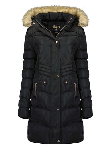 Geographical Norway Wintermantel "Badonna" in Schwarz
