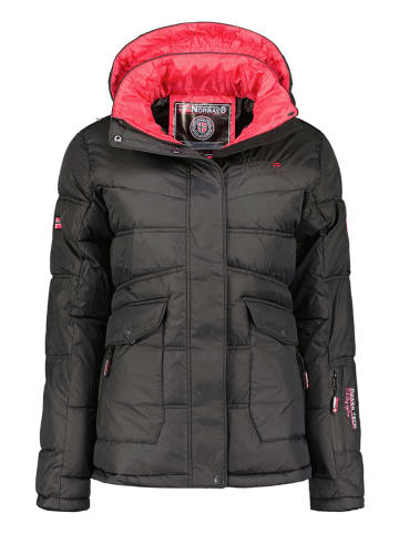 Geographical Norway Doorgestikte jas "Bonixe" zwart