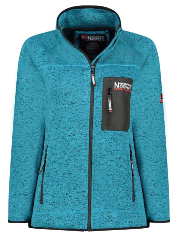 Geographical Norway Fleecejacke "Title" in Türkis