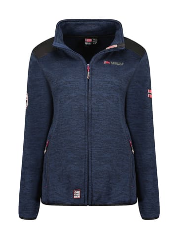 Geographical Norway Fleecejacke "Tourbillone" in Dunkelblau