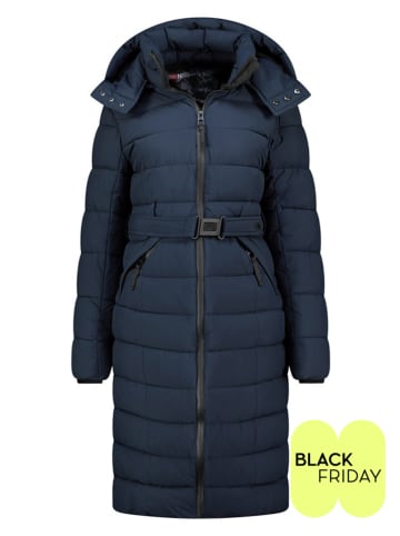 Geographical Norway Wintermantel "Cabimalimo" in Dunkelblau