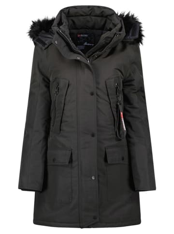 Geographical Norway Parka "Corta" in Schwarz