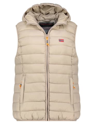 Geographical Norway Steppweste "Vatikolor" in Beige