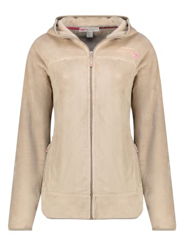 Geographical Norway Kurtka polarowa "Upalood" w kolorze beżowym