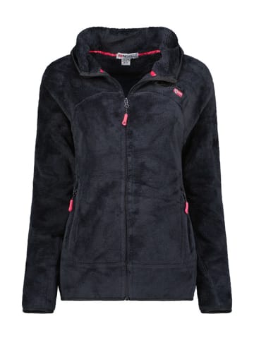 Geographical Norway Kurtka polarowa "Upalood" w kolorze czarnym