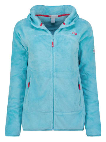 Geographical Norway Fleece vest "Upalood" turquoise