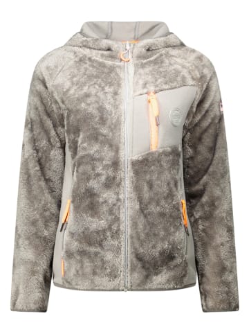 Geographical Norway Kurtka polarowa "Toscana" w kolorze szarym