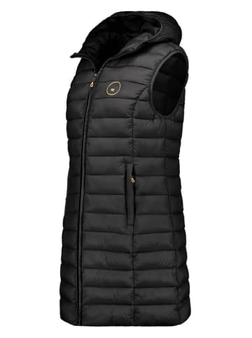 Geographical Norway Steppweste "Vatikamap" in Schwarz