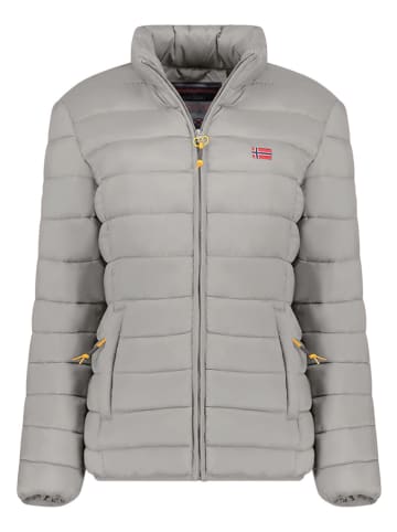 Geographical Norway Steppjacke "Atikolor" in Grau