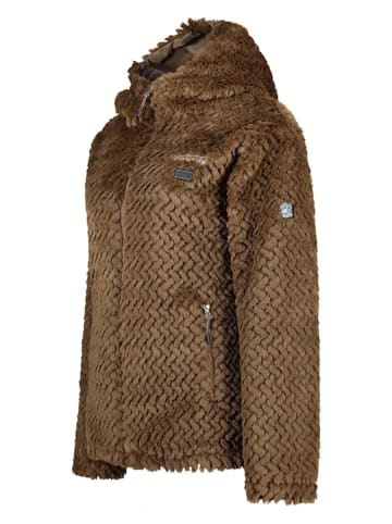 Geographical Norway Kurtka polarowa "Tredouce" w kolorze szarobrązowym
