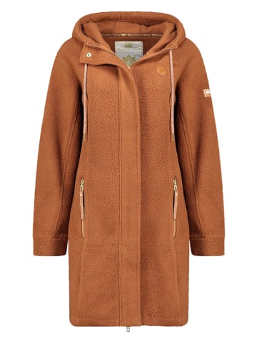 Geographical Norway Fleecemantel "Tartine" in Camel