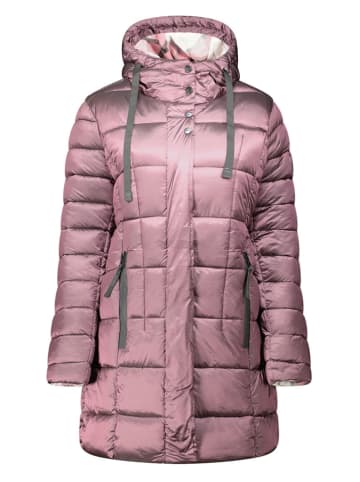 Geographical Norway Płaszcz pikowany "Bulli" w kolorze fioletowym