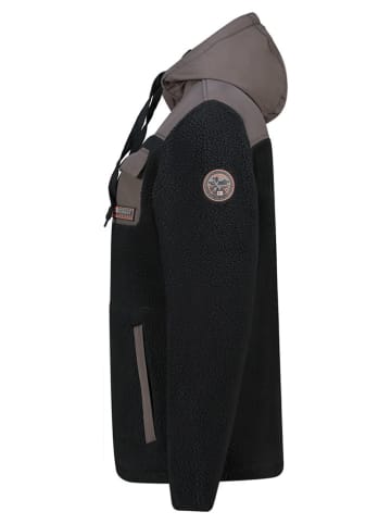 Geographical Norway Fleecejacke "Toulouse" in Schwarz/ Anthrazit