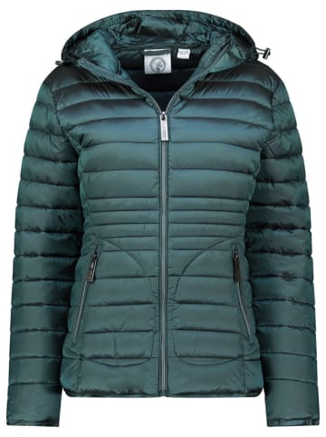 Geographical Norway Kurtka pikowana "Breezi" w kolorze morskim