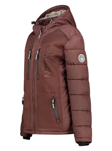 Geographical Norway Kurtka zimowa "Beachwood" w kolorze brązowym